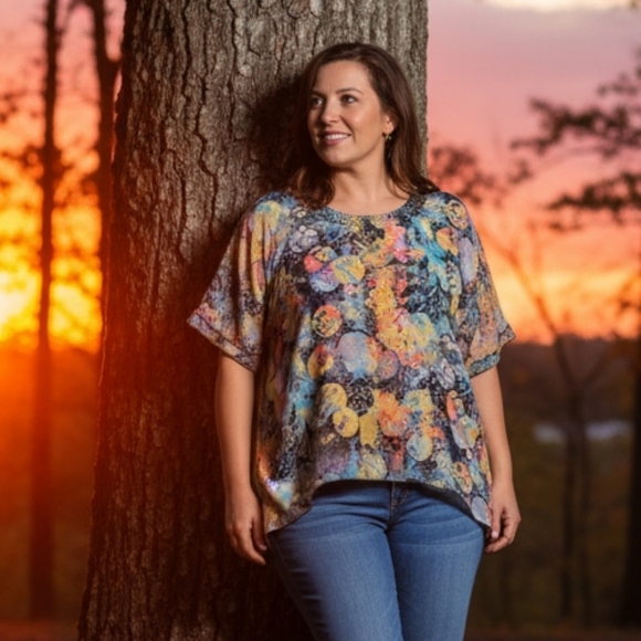 Sheer Top - Picture 2 of 13